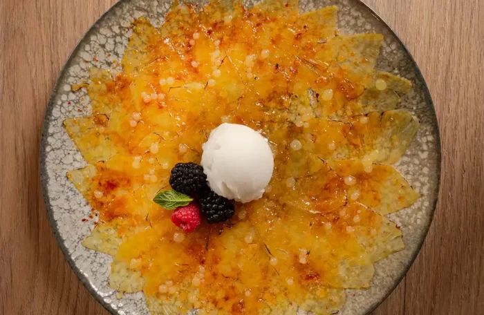 Carpaccio de Piña